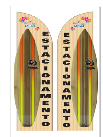 Wind Banner Escola de Surf Sup Lounge