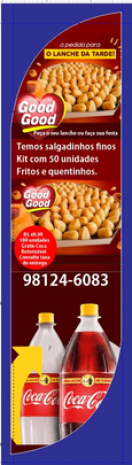 Wind Banner para Lanches Good Good Delicatessen