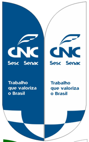 Wind Banner para Instituições Governamentais e não Governamentais Sesc Senac [CLONE]