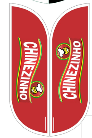 Wind Banner para Produtos de Mercado Chinezinho