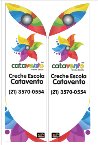 Wind Banner para Jardim Escola Catavento