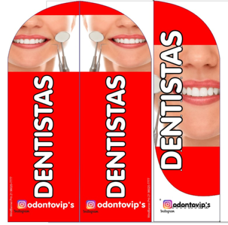 Wind Banner para Clinicas Dentárias OdontoVip´s