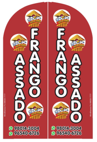 Wind Banner Frango Assado Toca do Frango