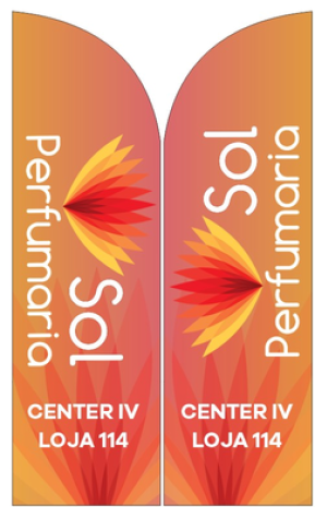 Wind Banner Para Perfumaria Sol Perfumaria