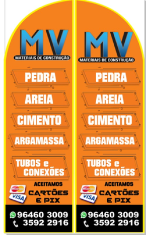 Wind Banner para Material de Construção MV