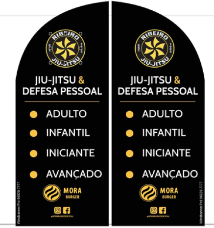 Wind Banner Academia de Jiu-Jitsu Ribeiro