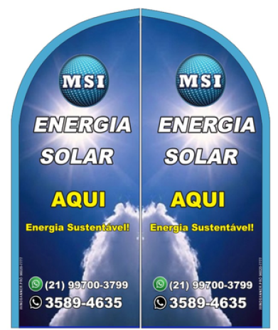 Wind Banner Energia Solar MSI