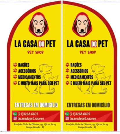 Wind Banner La Casa Pet