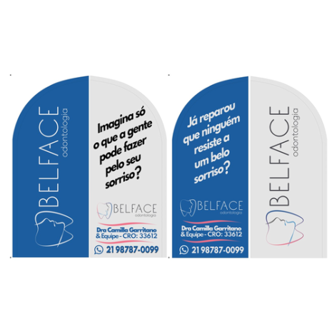 Wind Banner para Dentista Bel Face