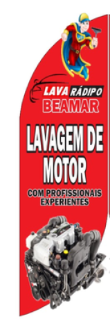 Wind Banner para Lava Jato Beamar