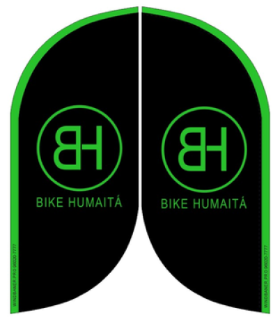 Wind Banner para lojas de Bike Humaitá