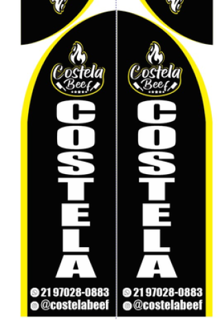 Wind Banner Costela na Brasa Costela Beef